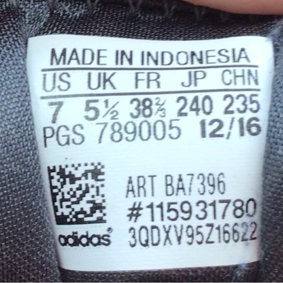 Adidas ortholite cloudfoam running shoes blue black grey pink lightweight size 7 - Picture 11 of 15